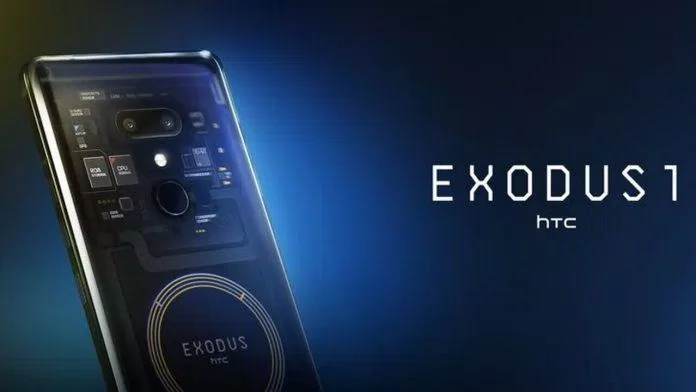 Điện thoại blockchain HTC Exodus 1 (Ảnh: Internet)
