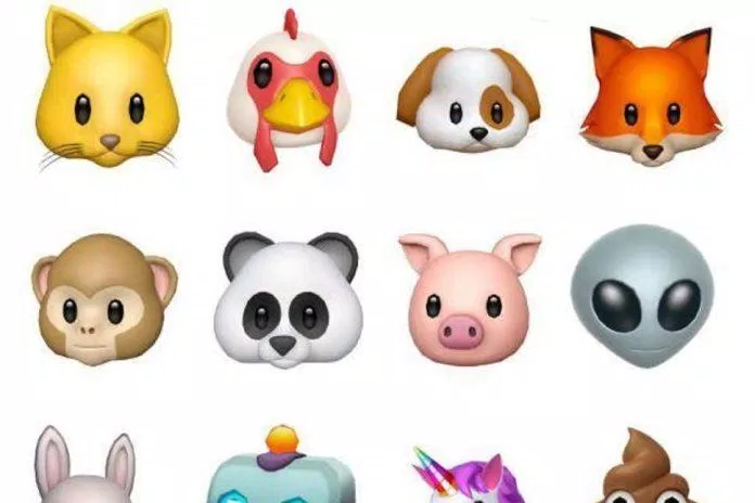 Các animoji theo động vật chủ đề (Ảnh: Internet)