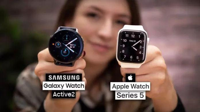 Đồng hồ thông minh của Apple vượt trội hơn đối thủ như Samsung (Ảnh: Internet)