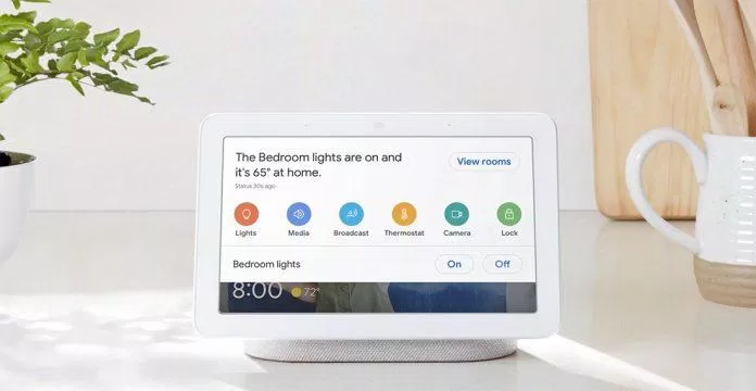 Ureformed thông minh Nest Hub của Google giúp điều khiển các thiết bị thông minh (Ảnh: Internet)