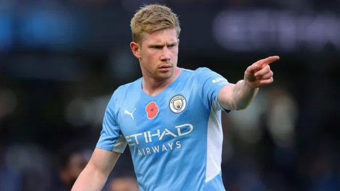 Kevin De Bruyne của Man City không chỉ kiến ​​tạo hay mà còn ghi bàn giỏi (Ảnh: Internet).