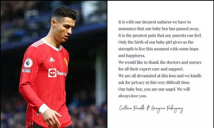 Ronaldo báo tin buồn (Ảnh: Internet).
