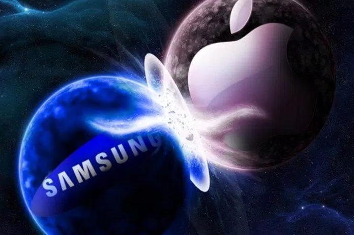 Samsung đang hướng dẫn trước Apple về doanh số bán điện thoại (Ảnh: Internet)